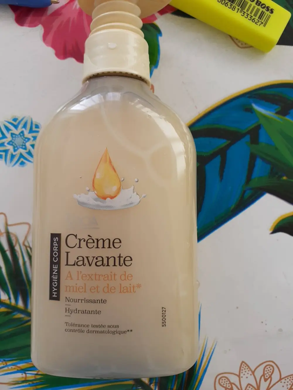 SOOA - Crème lavante à l'extrait de miel et de lait