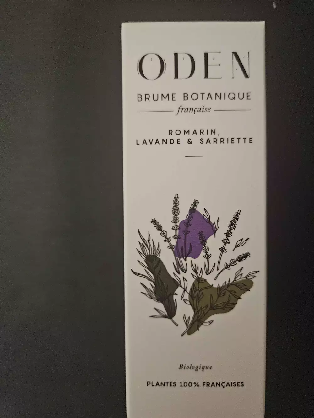 ODEN - Brume botanique romarin, lavande & sarriette