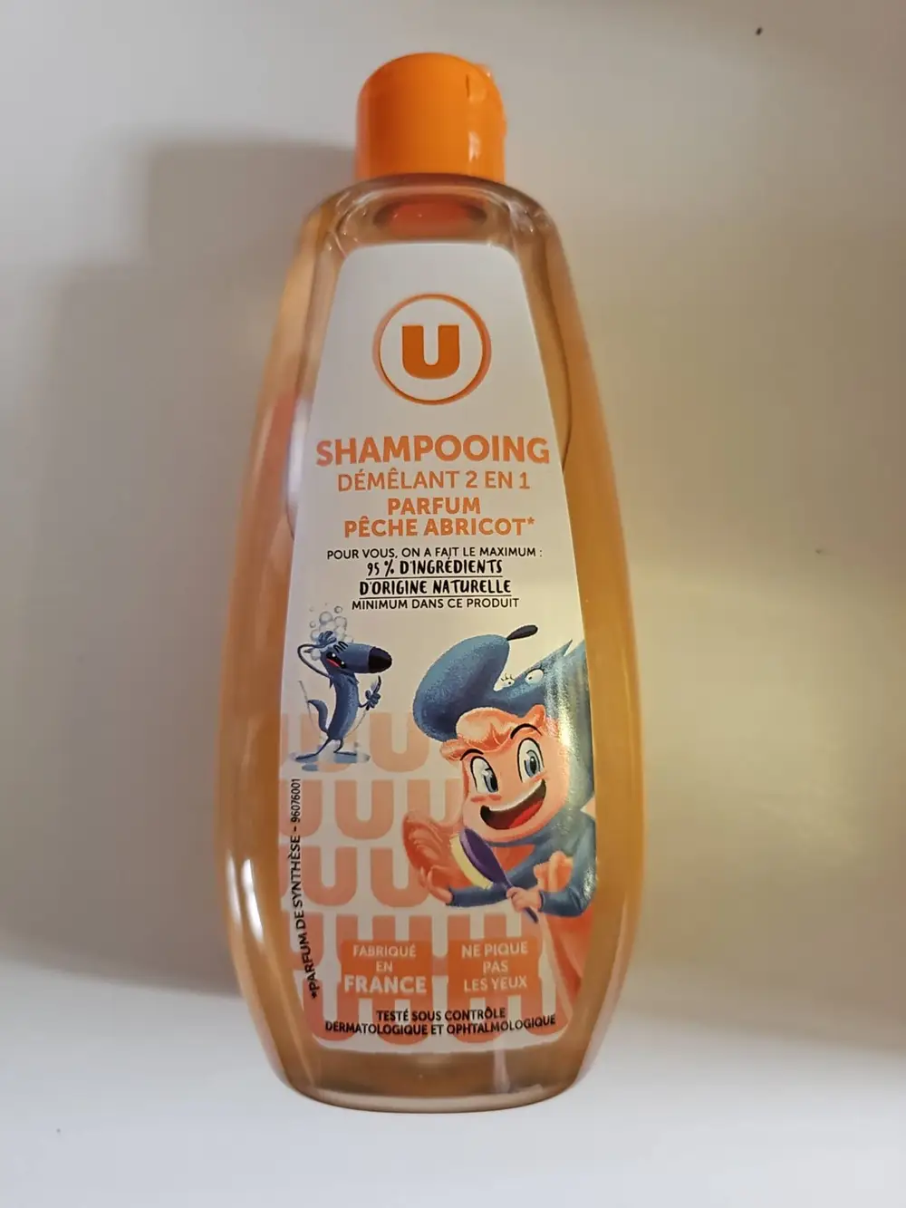 BY U - Shampooing démêlant 2 en 1 