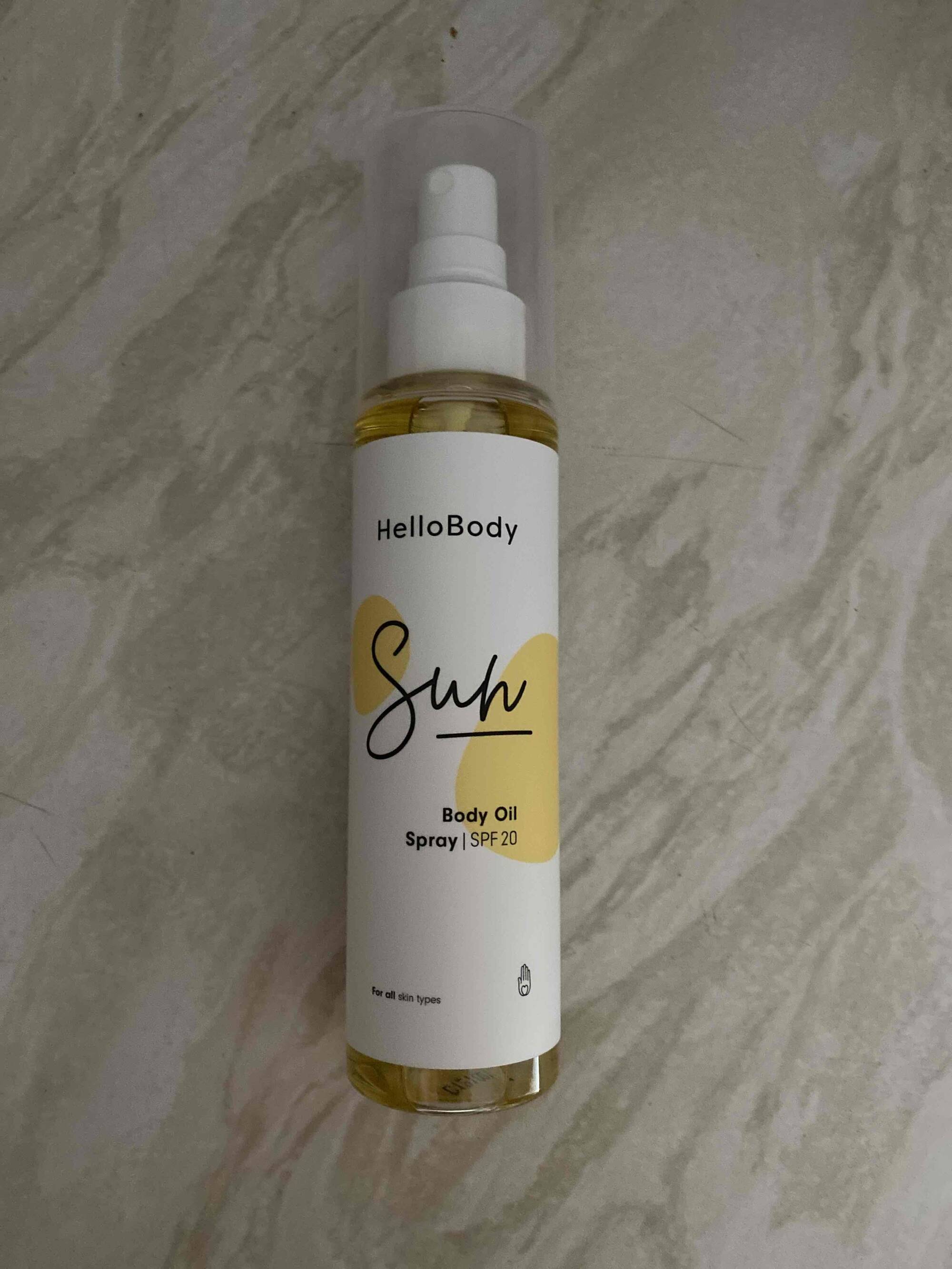 HELLOBODY - Sun body oil spray spf 20