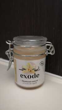 EXODE - Déodorant naturel à l'huile de nigelle