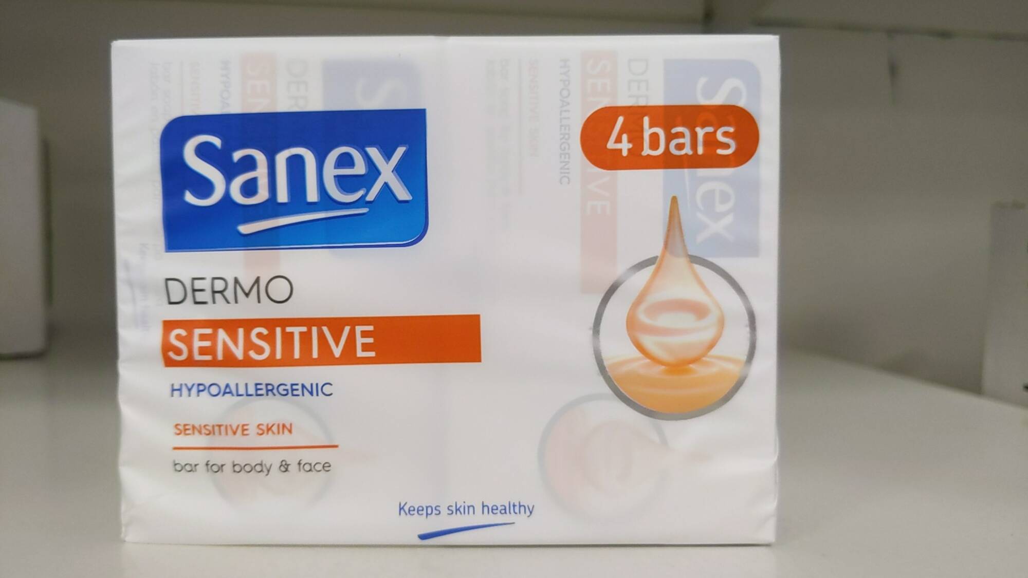 SANEX - Dermo sensitive - Bar for body & face