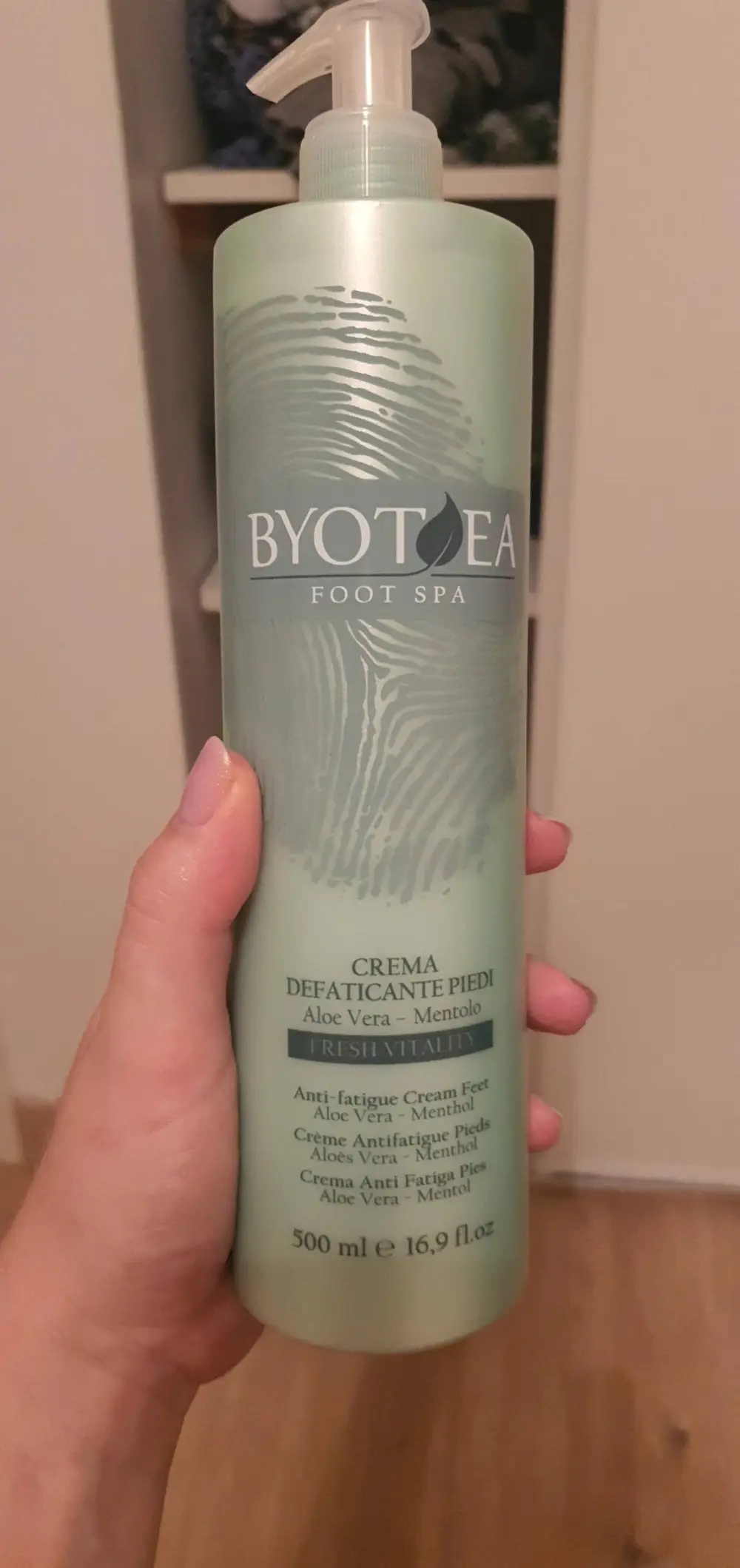 BYOTEA - Crème anti-fatigue pieds