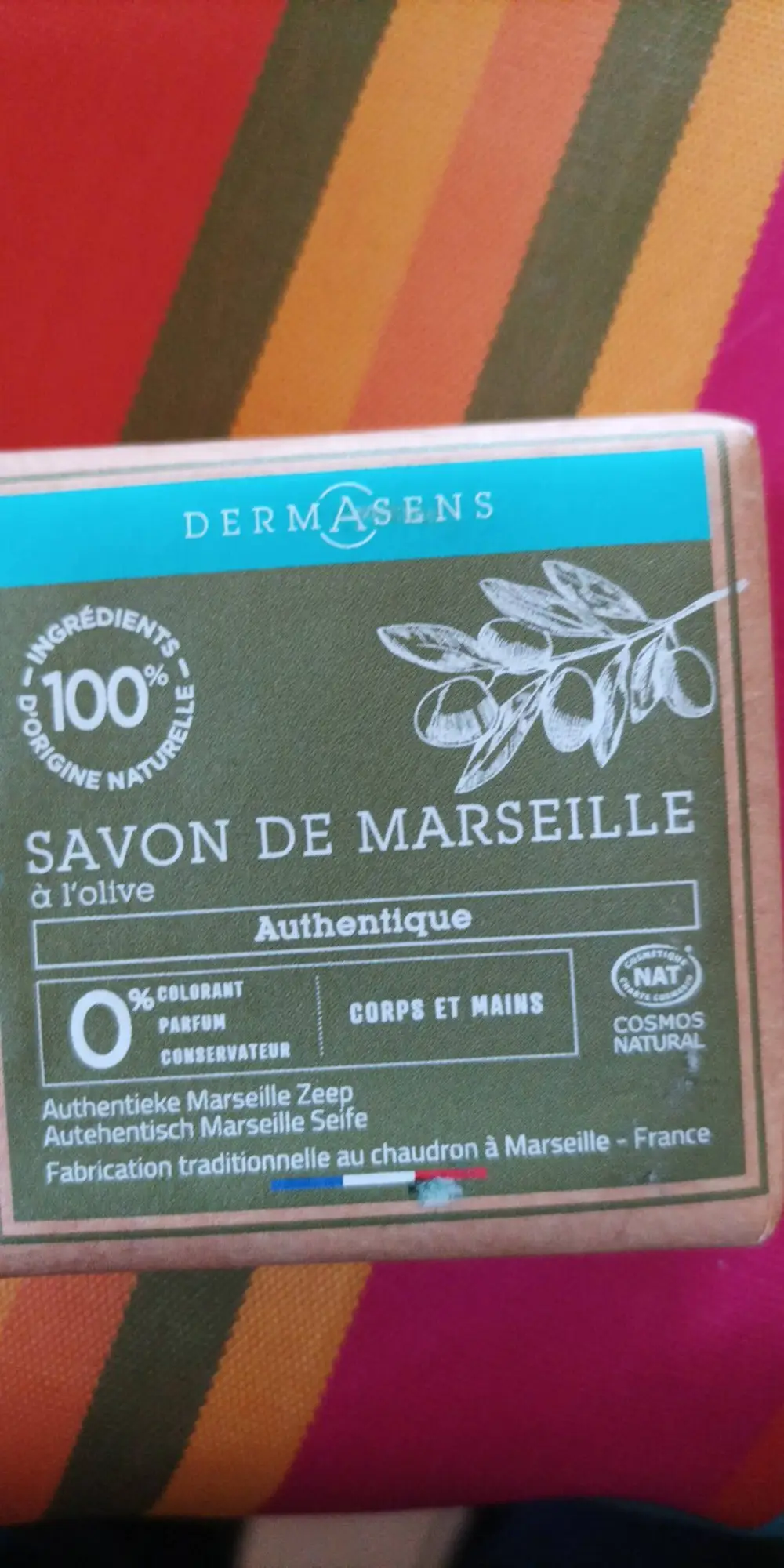 DERMASENS - Savon de Marseille corps et mains