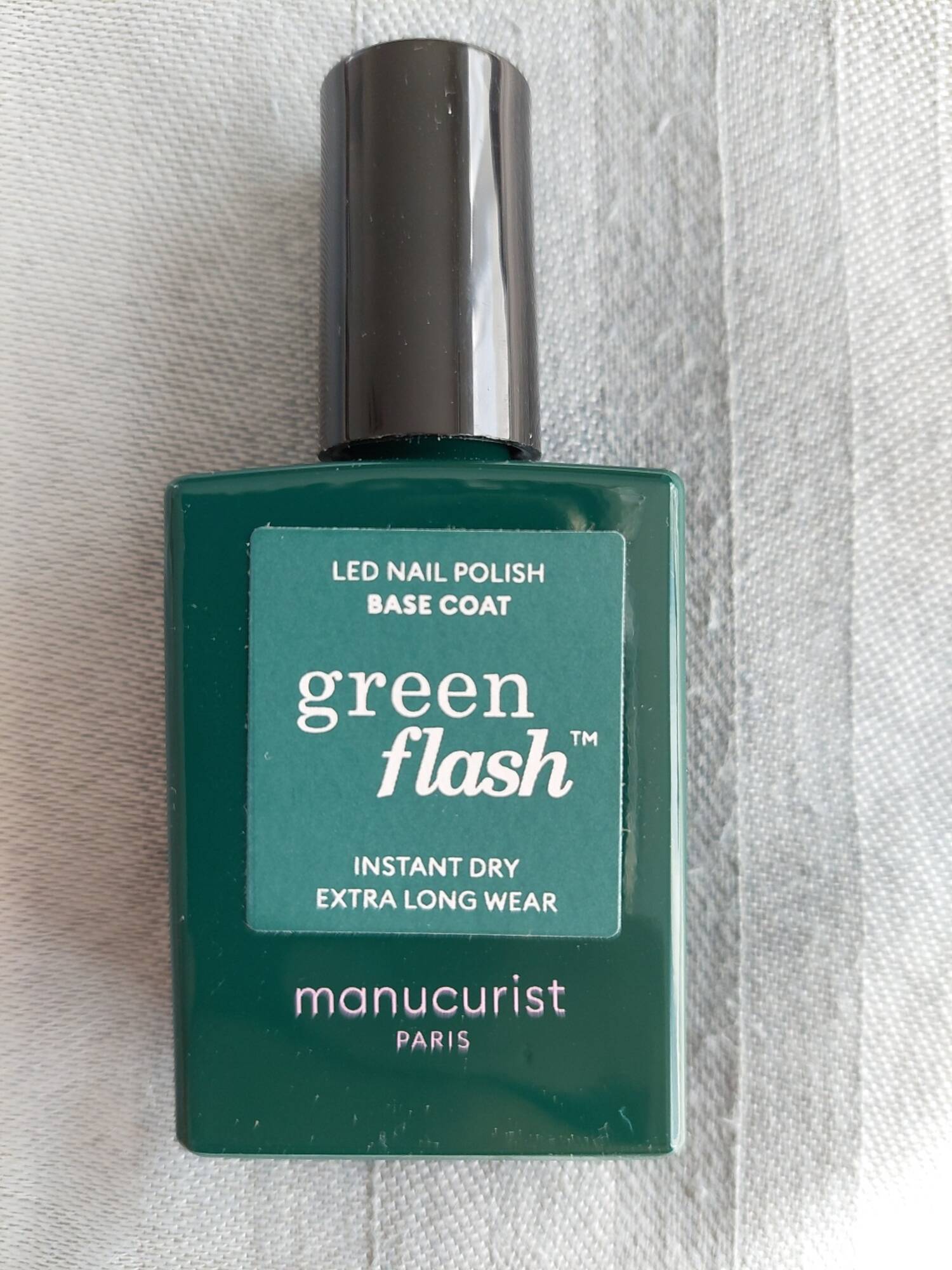 MANUCURIST - Led nail polish - Green flash base coat