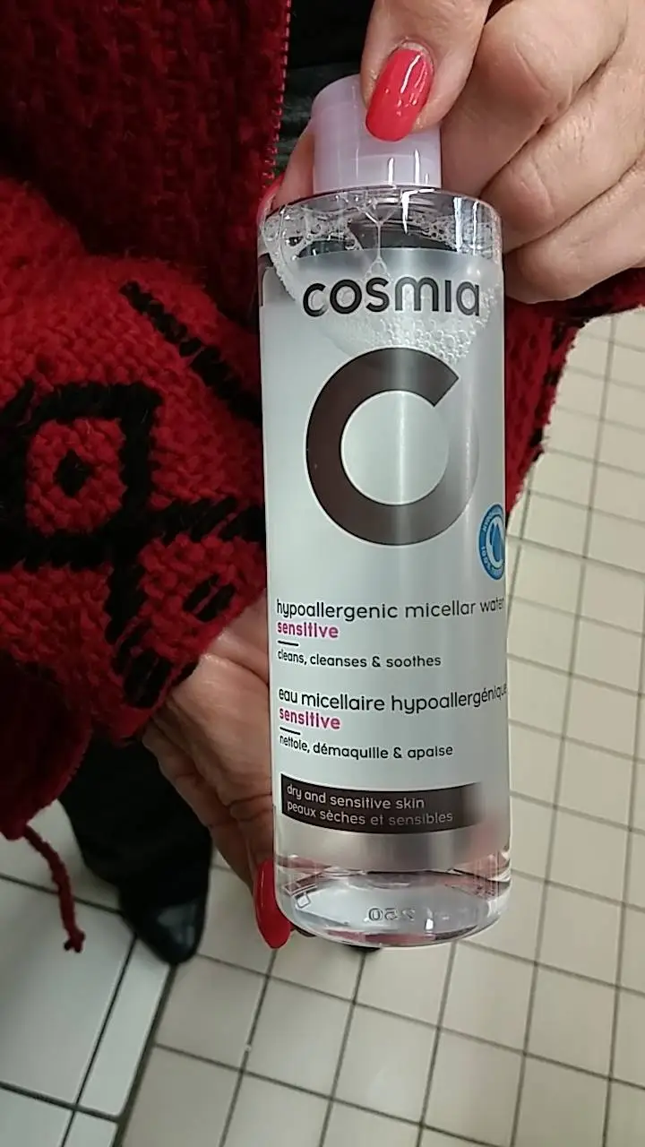 COSMIA - Eau micellaire hypoallergénique sensitive