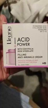LIRENE - Acid power - Filling anti-wrinkle cream