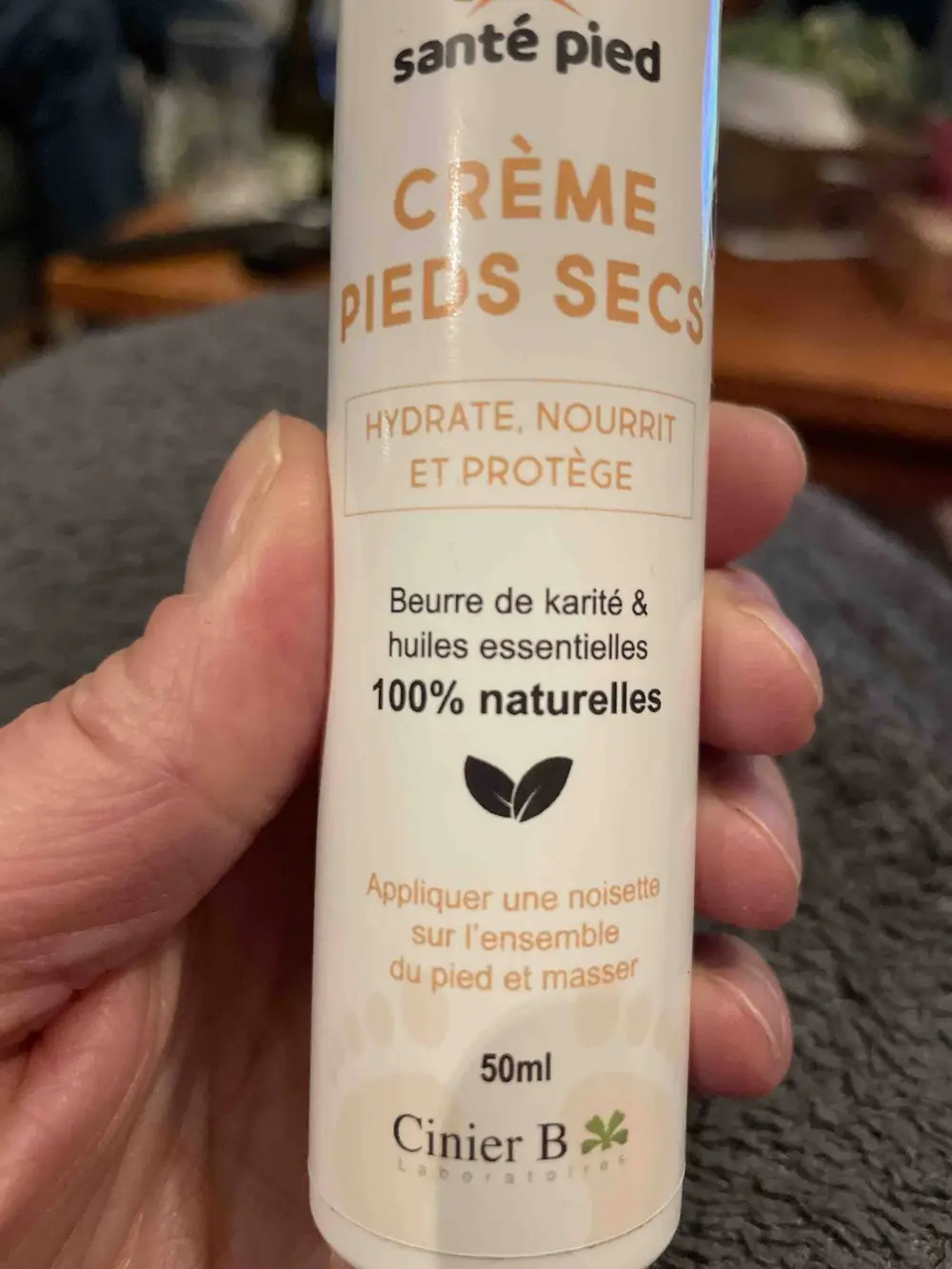 CINIER-B - Crème pieds secs