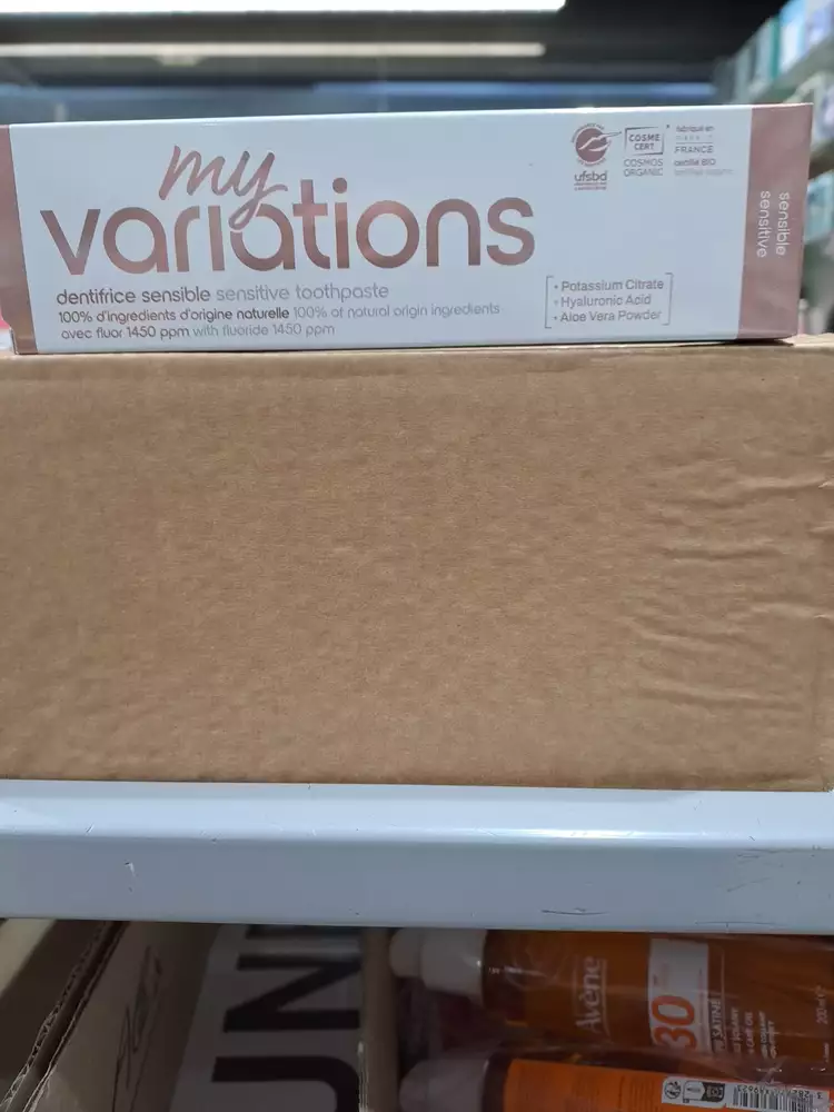 M'Y VARIATIONS - Dentifrice sensible