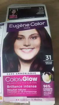 EUGÈNE COLOR PARIS - Color glow - Coloration ton sur ton 31 châtain acajou