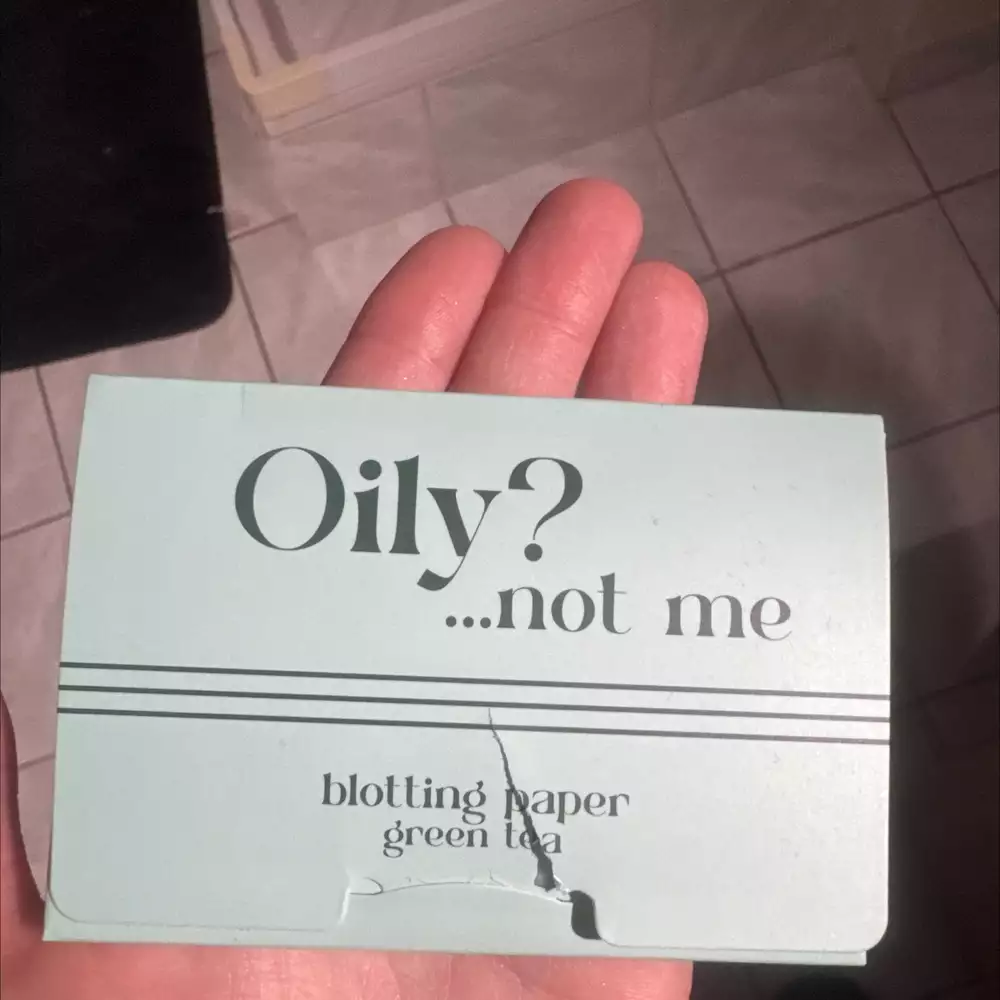 HAMMERS A/S - Oily?... not me - Blotting paper green tea