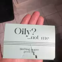 HAMMERS A/S - Oily?... not me - Blotting paper green tea
