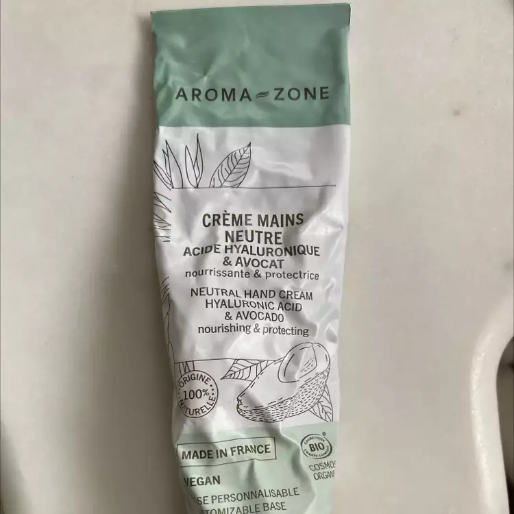 AROMA-ZONE - Crème mains neutre