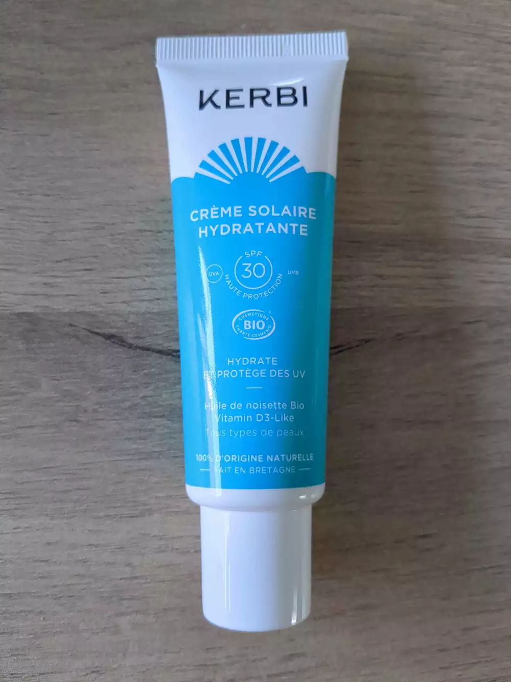 KERBI - Crème solaire hydratante SPF 30