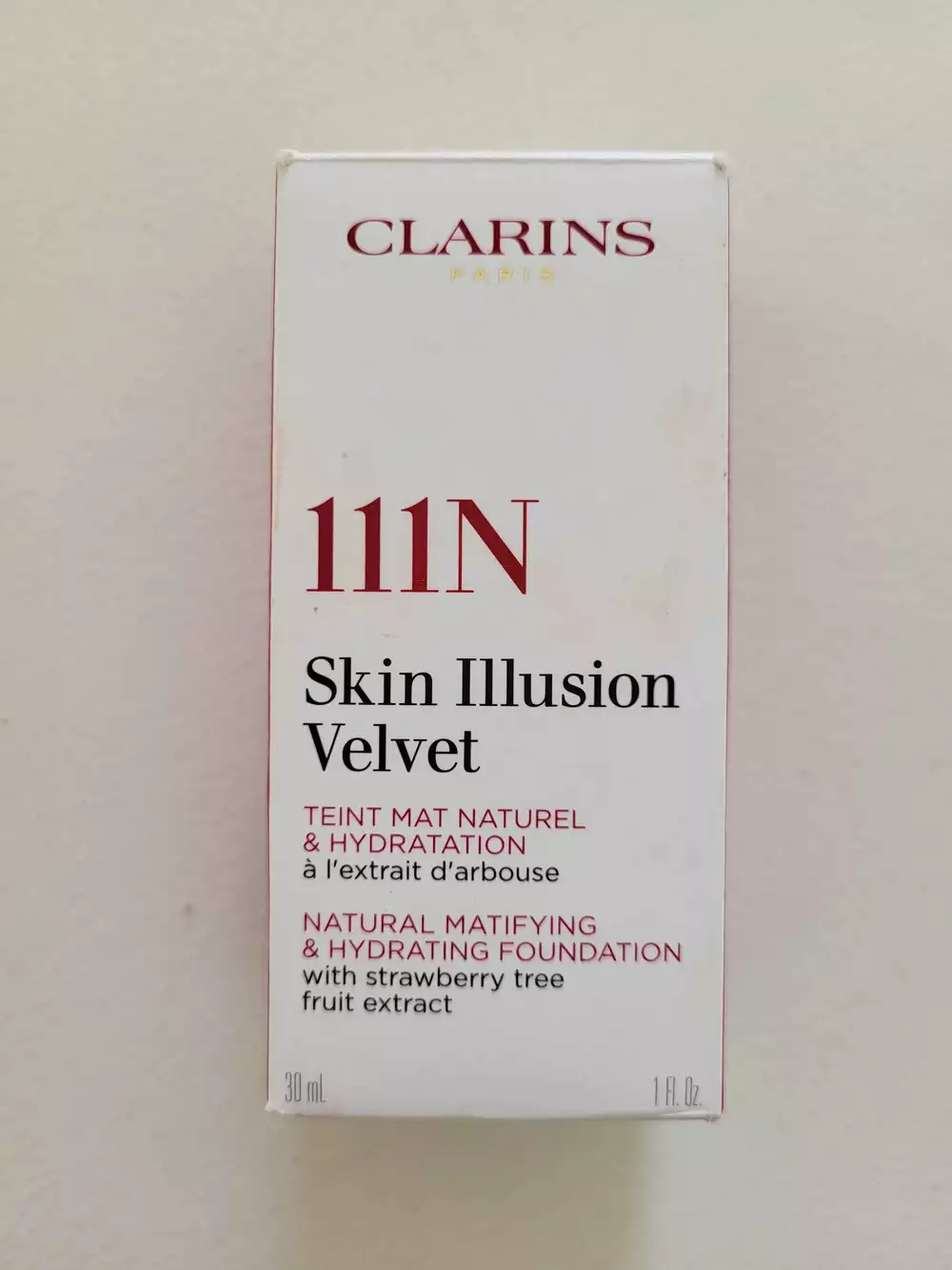 CLARINS - Skin illusion velvet 111N