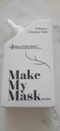 MAKE MY MASK - Boue tricho-detox - Pré-shampooing naturel du cuir chevelu