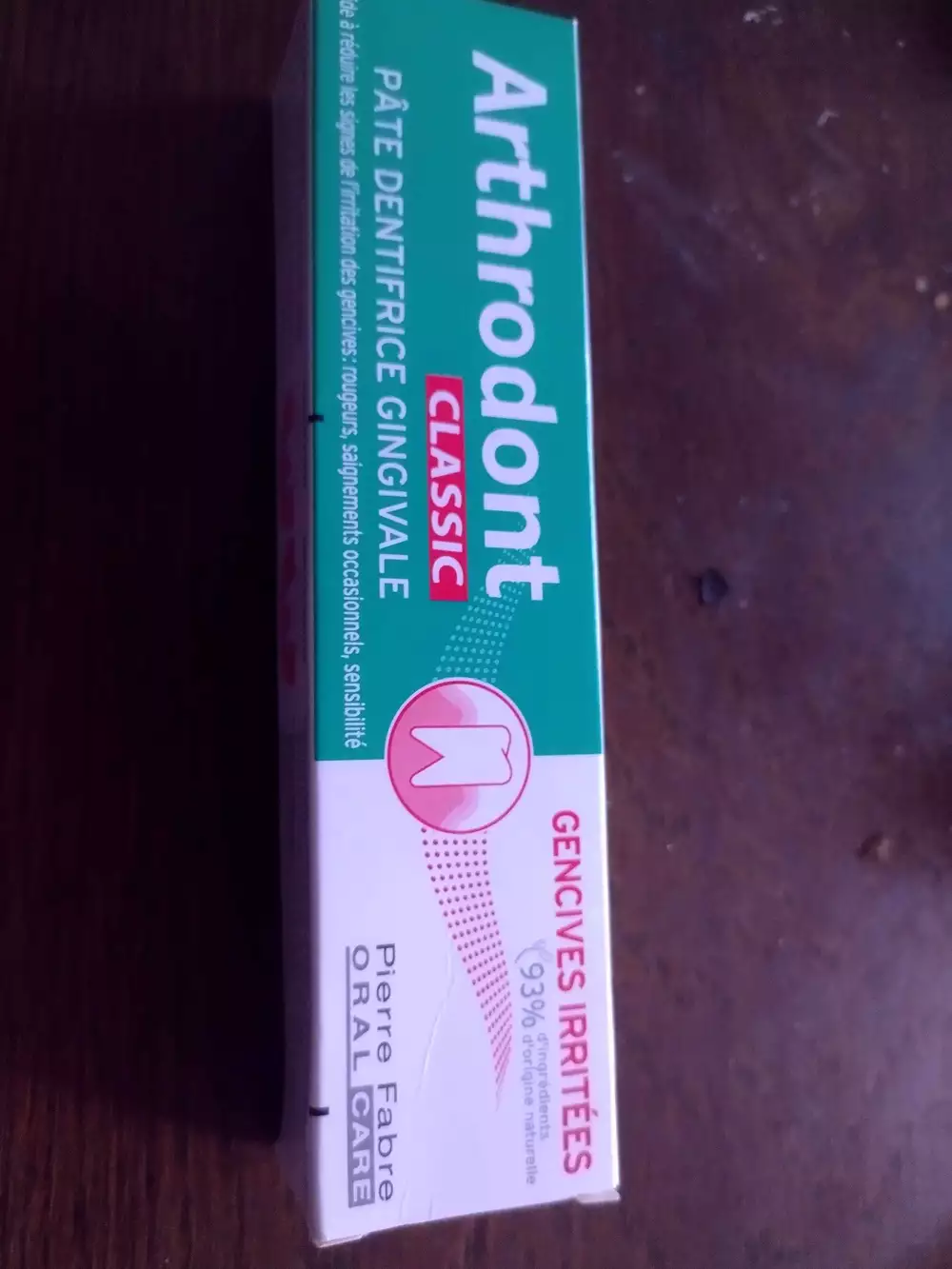 PIERRE FABRE ORAL CARE - Arthrodont classic - Pâte dentifrice gingivale