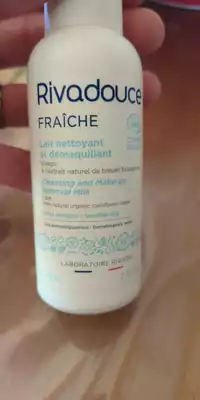 RIVADOUCE - Fraîche - Lait nettoyant et démaquillant visage