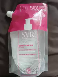 SVR - Eau micellaire sensifine AR - Nettoyant démaquillant
