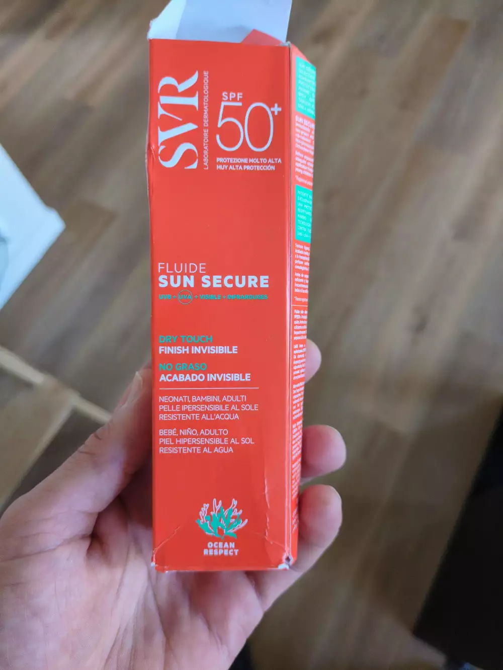 SVR LABORATOIRE DERMATOLOGIQUE - Fluide sun secure SPF 50+