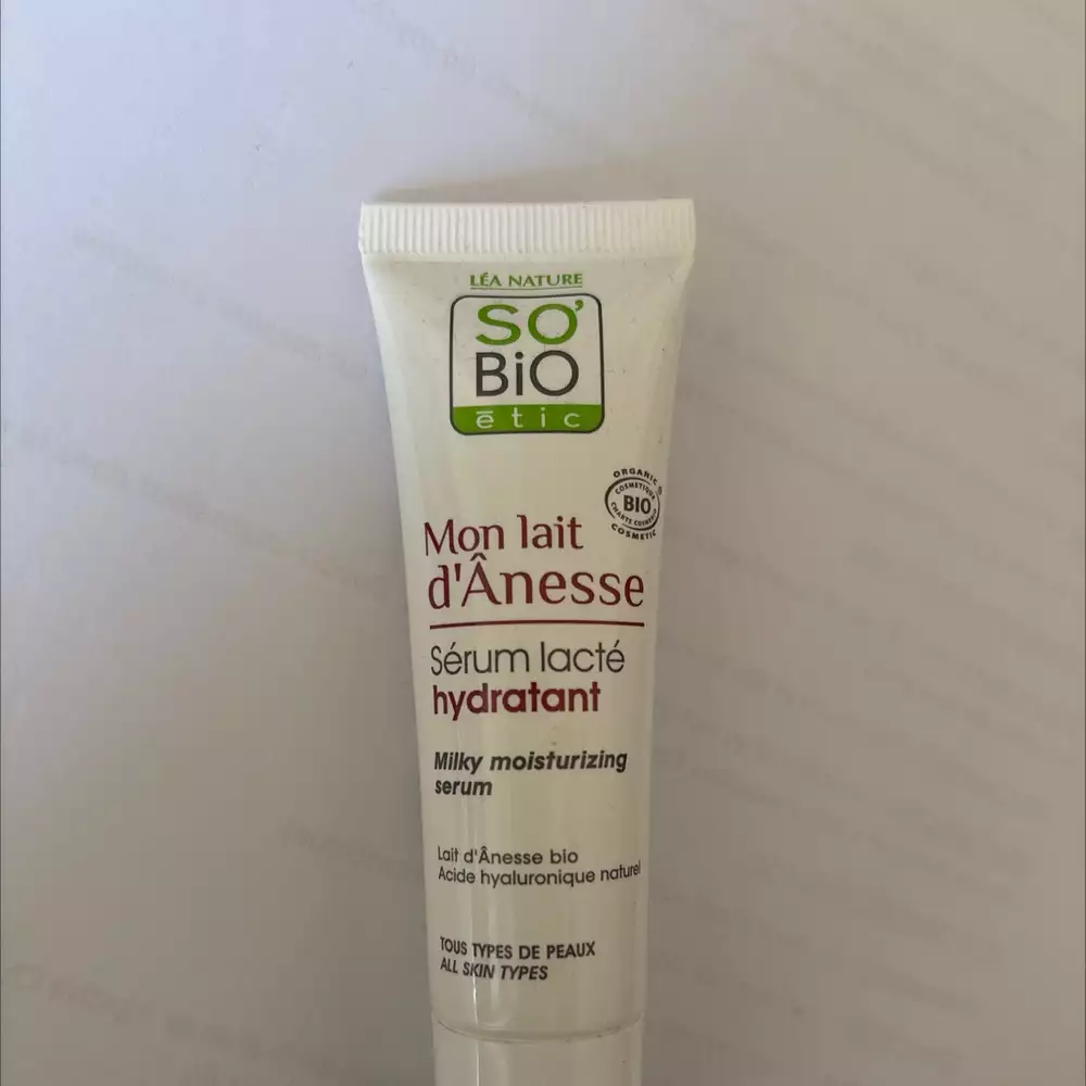 SO'BIO ÉTIC - Mon lait d’ânesse - Sérum lacté hydratant