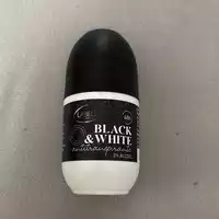 LABELL MEN - Black and white antitranspirante 48H