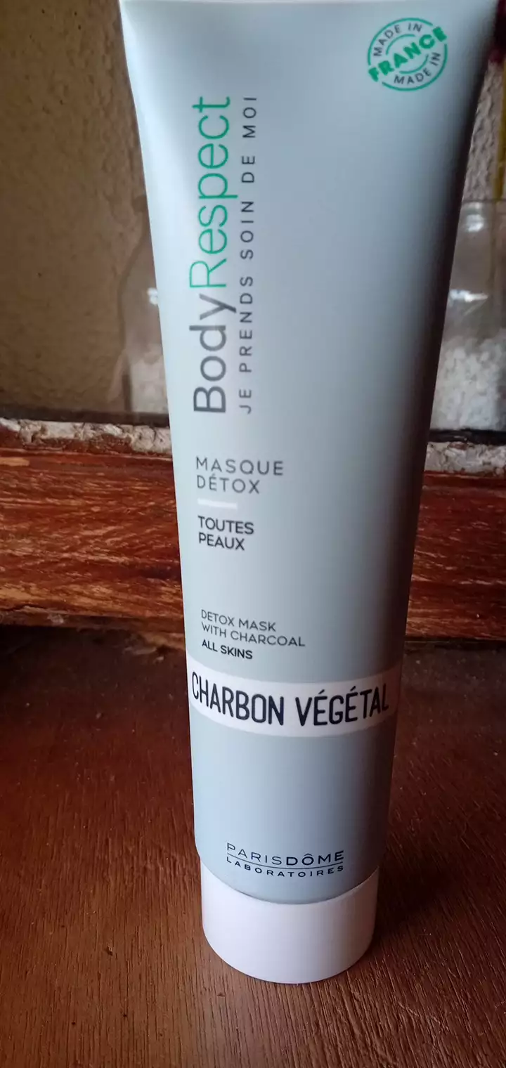 BODY RESPECT - Charbon végétal - Masque détox