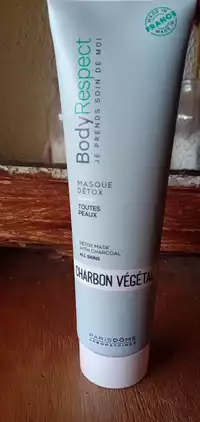 BODY RESPECT - Charbon végétal - Masque détox