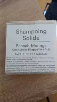 BOMOÏ - Baobab-Moringa - Shampooing solide