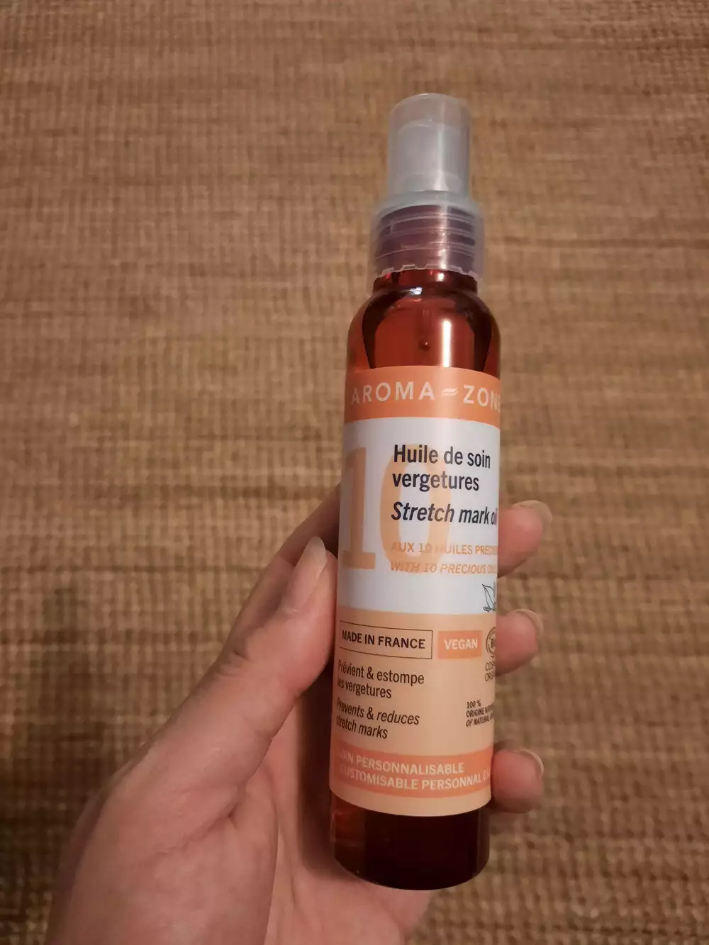 AROMA-ZONE - Huile de soin vergetures