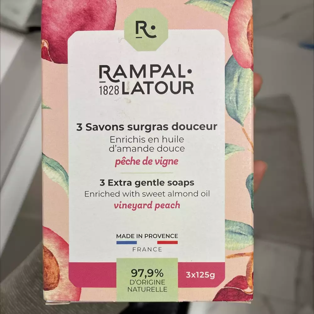 RAMPAL LATOUR - 3 Savons surgras douceur