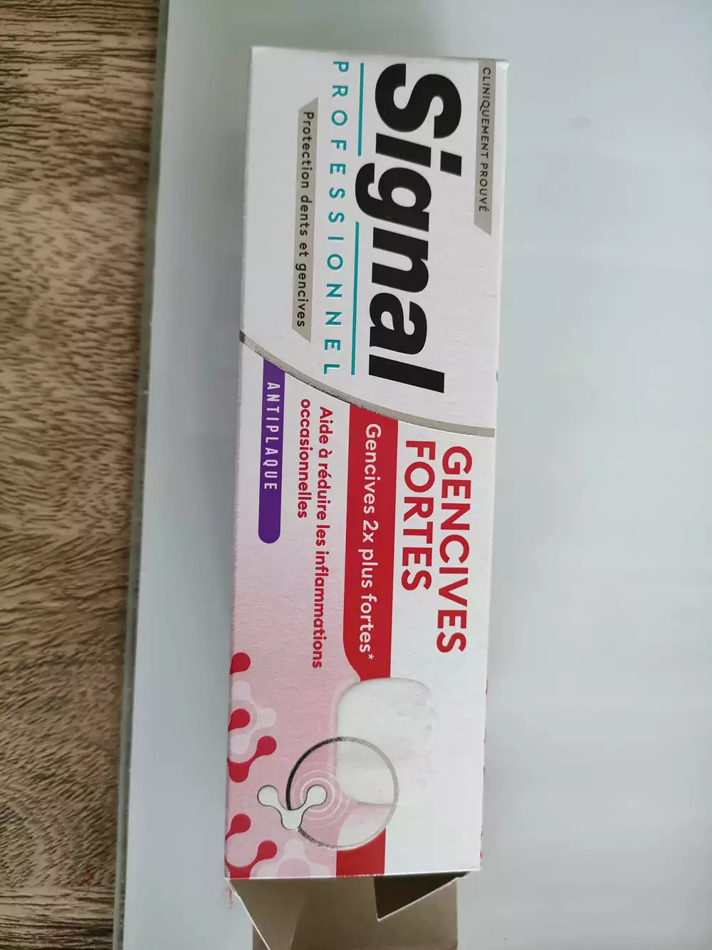 SIGNAL - Gencives fortes - Dentifrice antiplaque