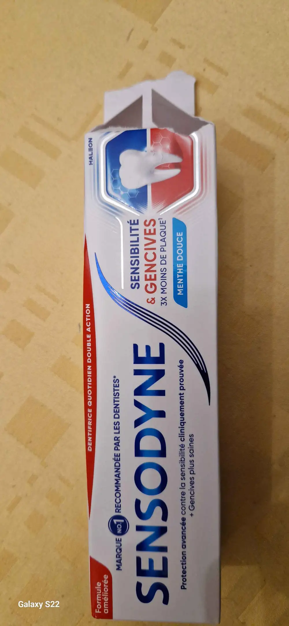 SENSODYNE - Sensibilité & gencives - Dentifrice quotidien double action