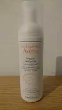 AVÈNE - Mousse nettoyante peaux sensibles