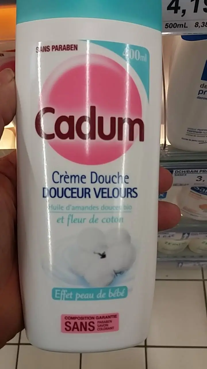 CADUM - Crème Douche douceur velours