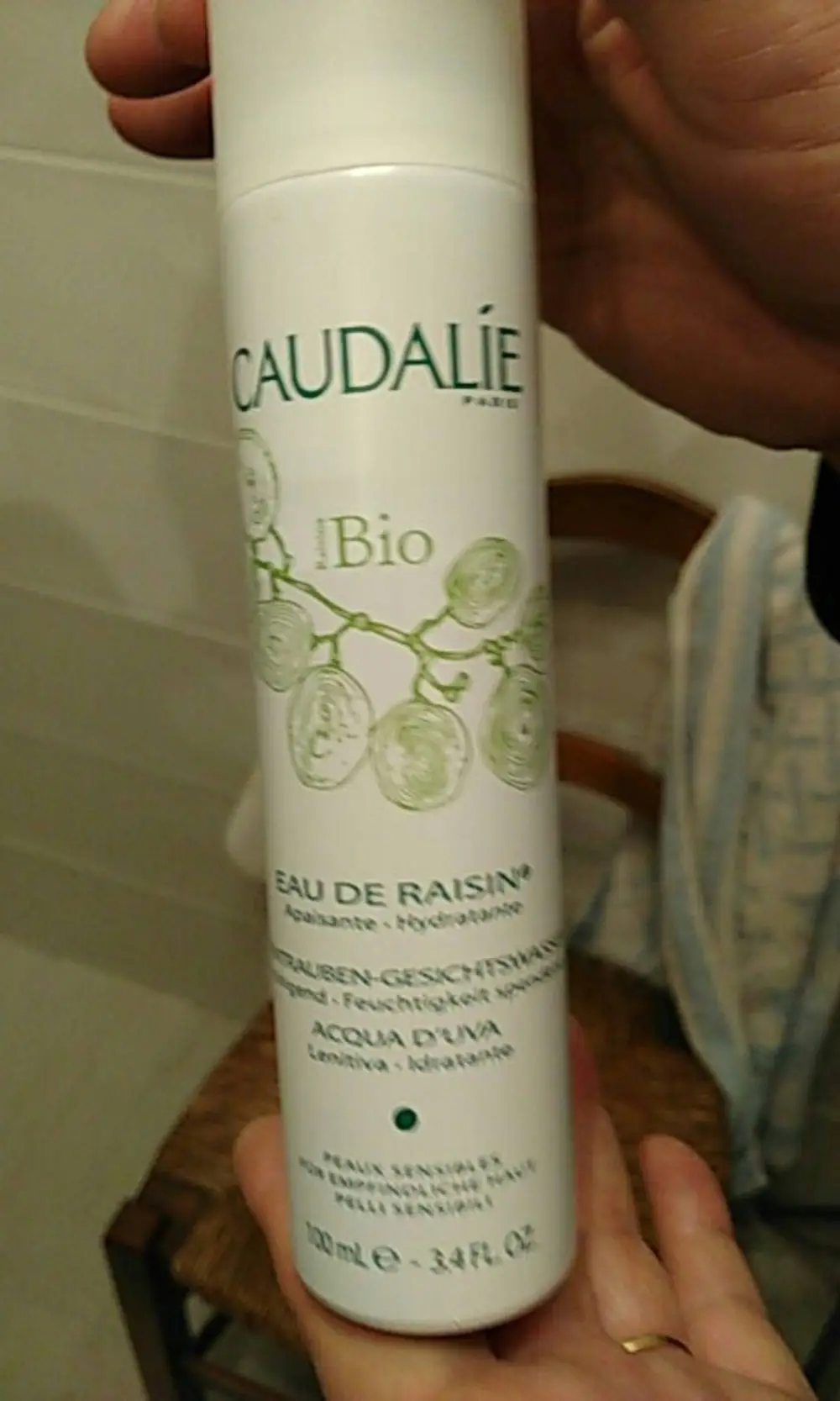 CAUDALIE - Eau de raisin bio peaux sensibles