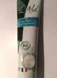 PUR ALOÉ - Crème Mains aloé vera 50% bio