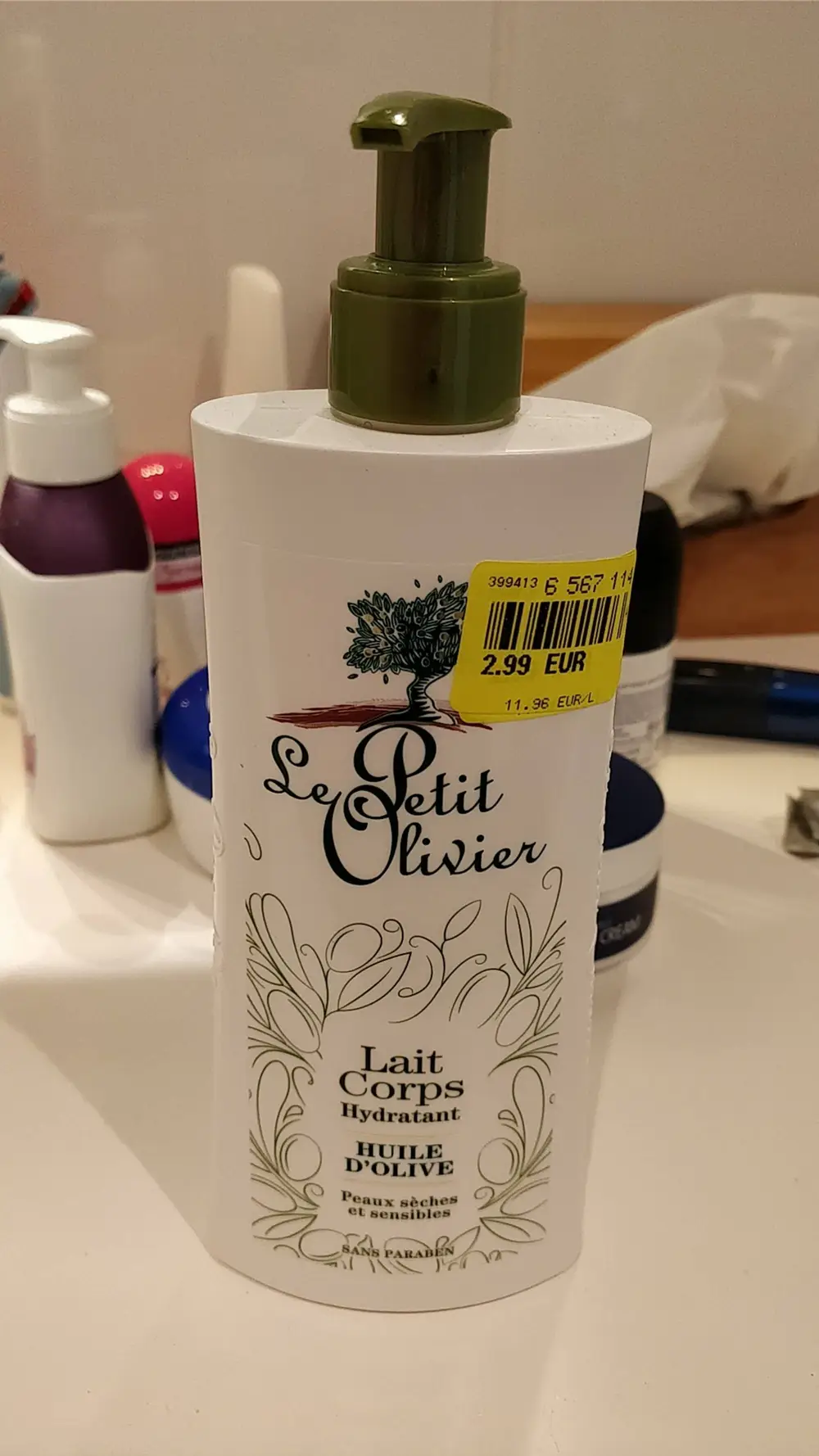 LE PETIT OLIVIER - Lait corps hydratant huile d'olive