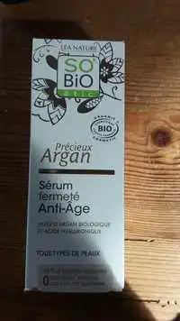 SO'BIO ÉTIC - Précieux argan sérum fermeté anti-âge