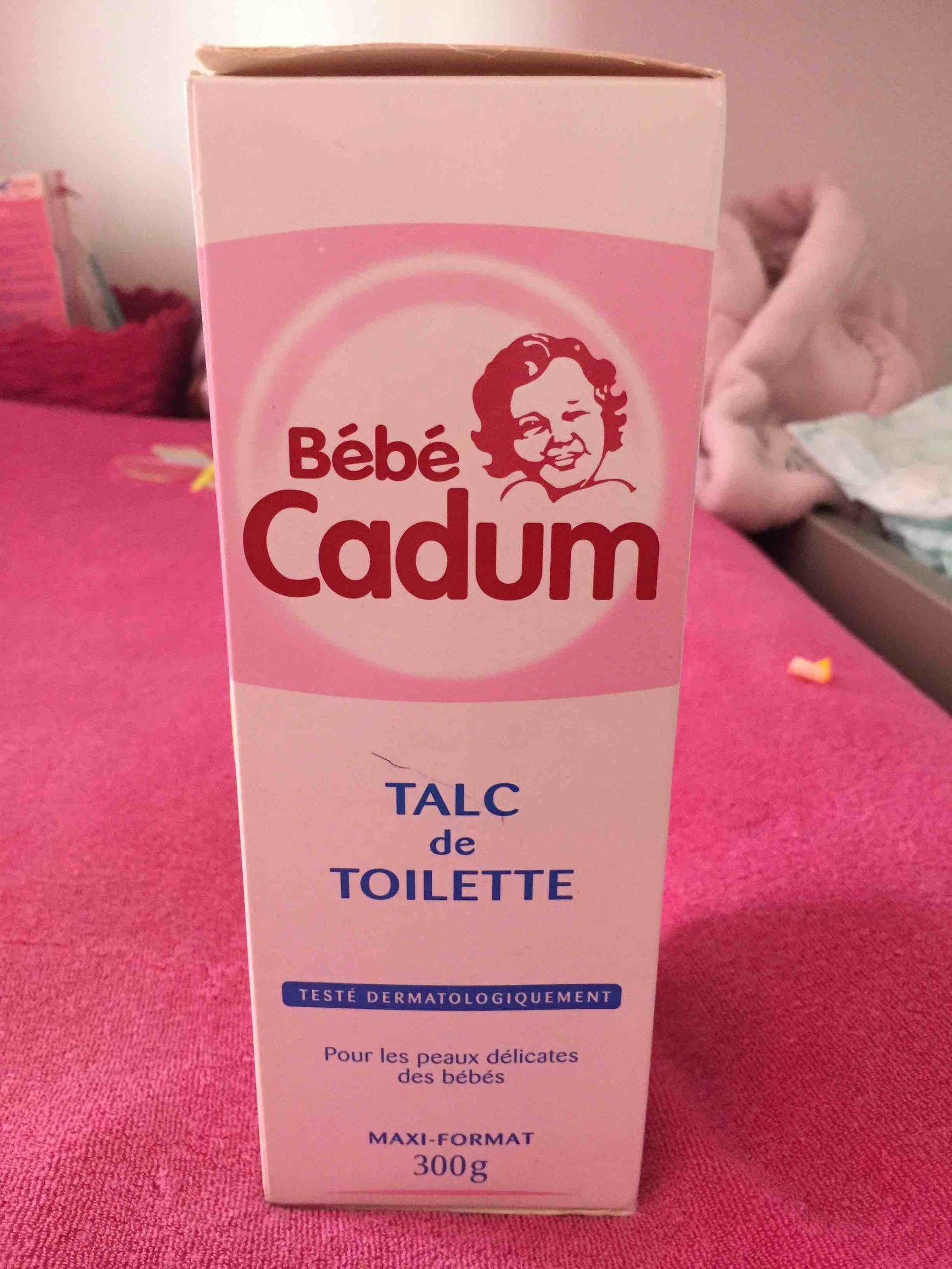 Composition CADUM Talc de toilette - Bébé Cadum - UFC-Que Choisir