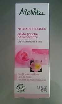 MELVITA - Nectar de rose - Gelée fraîche désaltérante bio