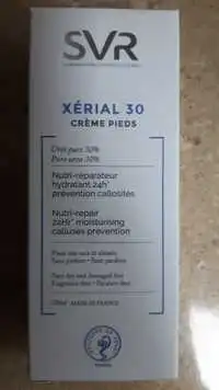 SVR - Xérial 30 - Crème pieds nutri-réparateur