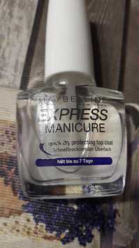MAYBELLINE - Express manicure - Quick dry protecting top coat