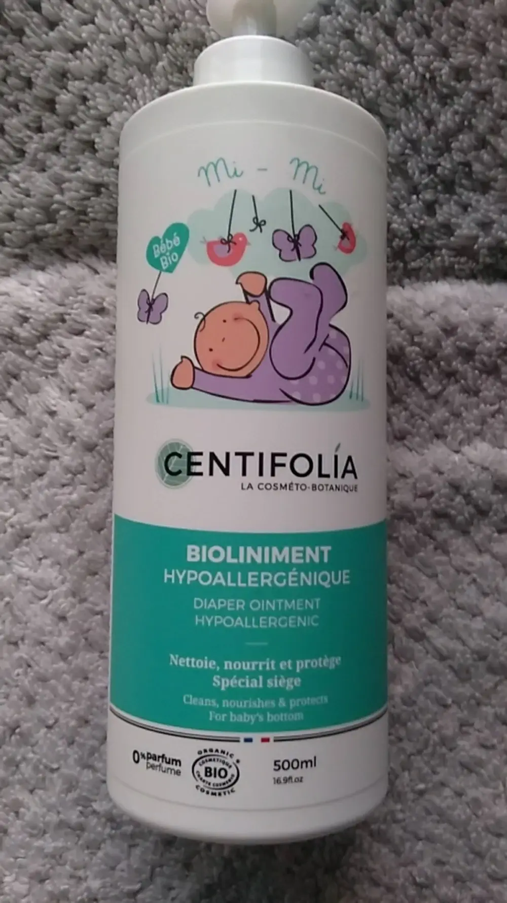 CENTIFOLIA - Bébé bio - Bioliniment hypoallergénique