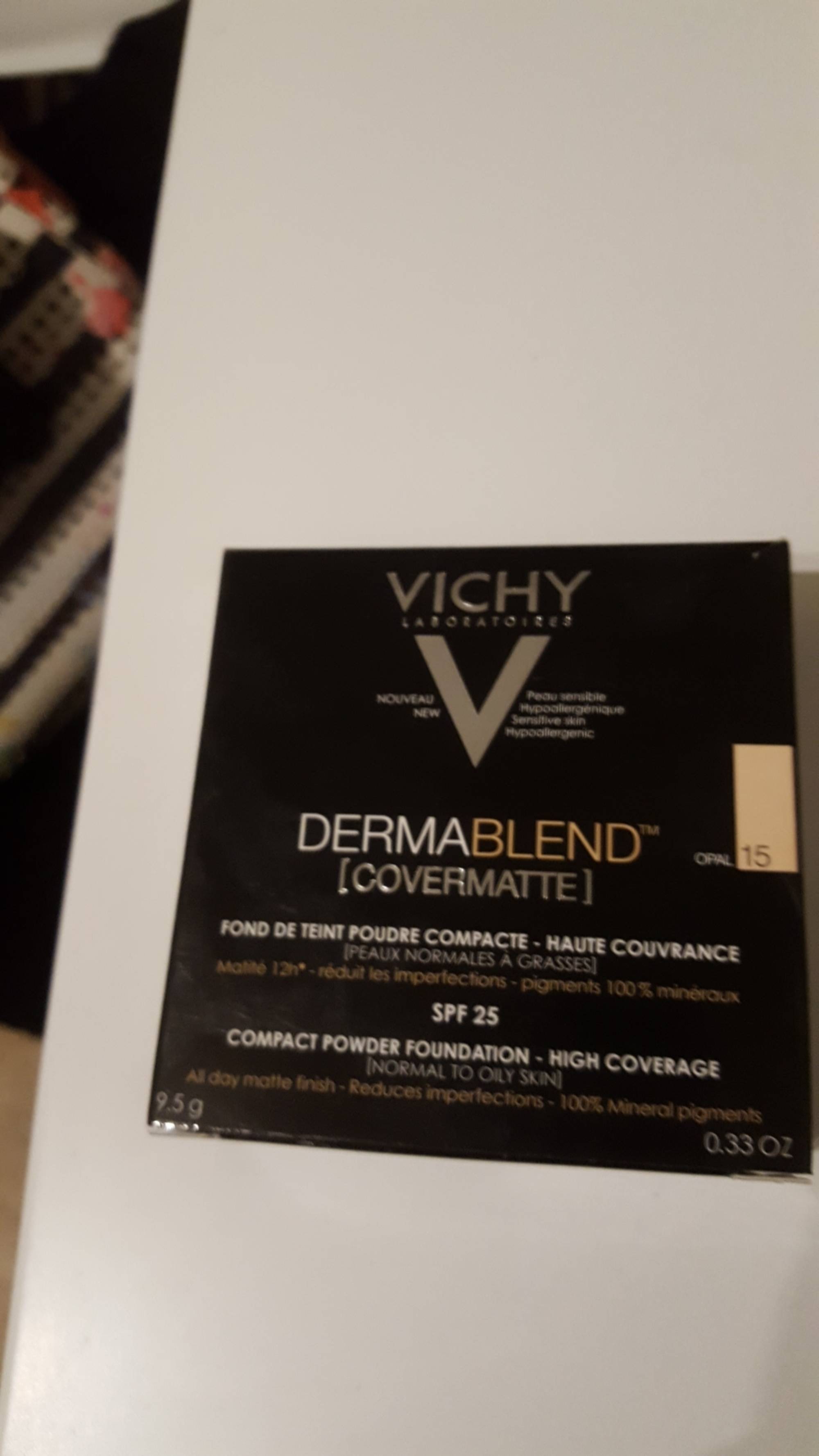 VICHY - Dermablend - Fond de teint poudre compacte SPF 25