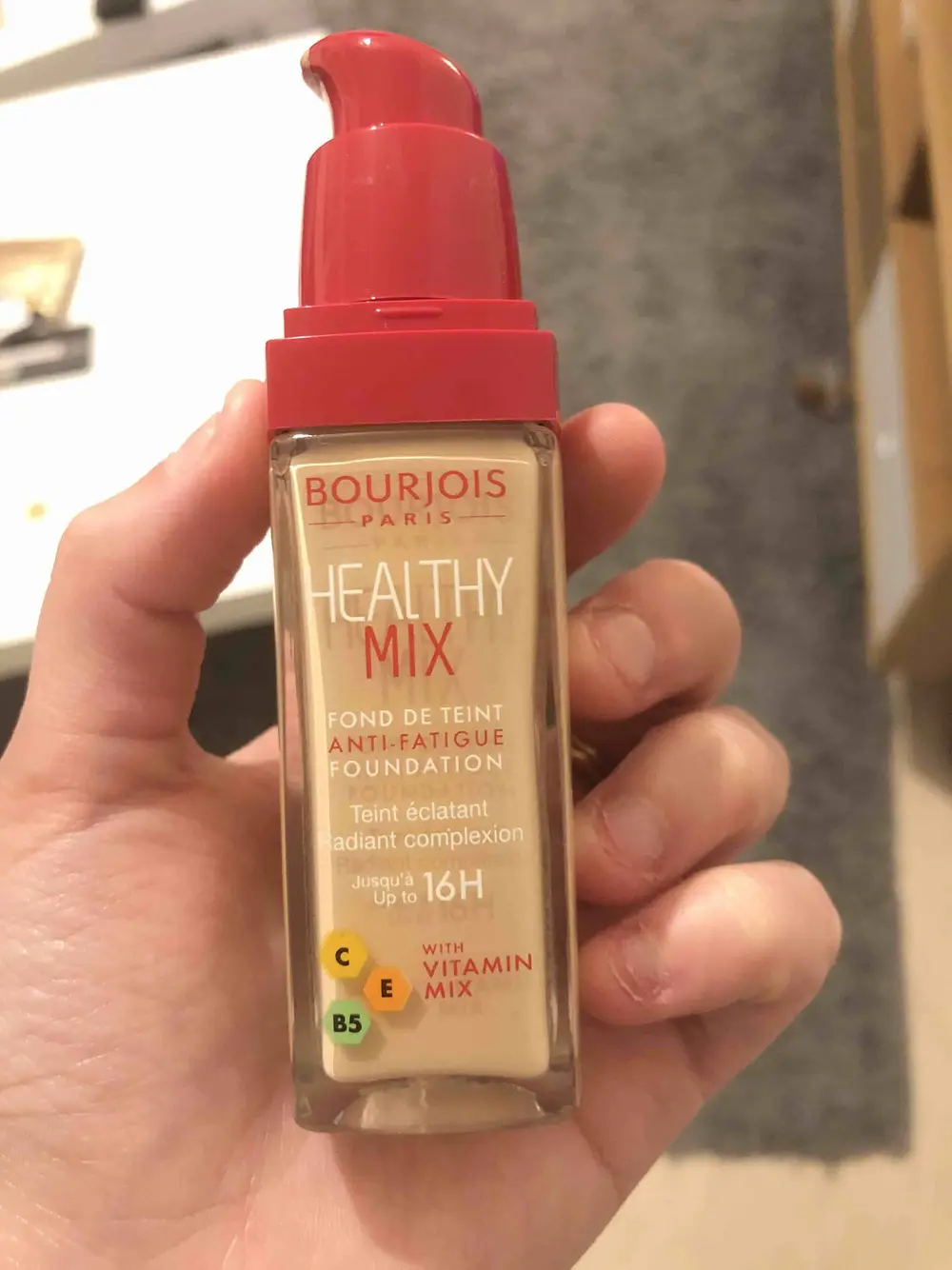 BOURJOIS - Healthy mix - Fond de teint anti-fatigue n°51 vanille clair