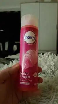 INTIMY - Gel de massage barbe  à papa