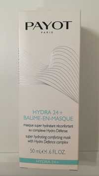 PAYOT - Hydra 24+ baume en masque