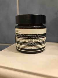 AESOP - Crème hydratante à la Noix de Camélia pour le visage