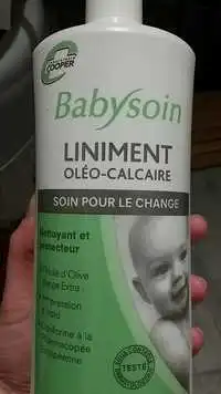 COOPER - Babysoin - Liniment oléo-calcaire